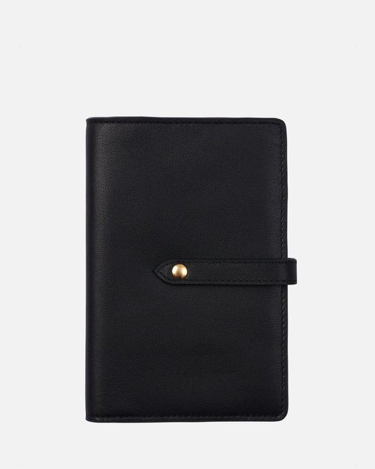 The Daily Edited Isla Travel Document Holder (Black)