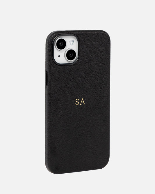 Image of Electronics Accessories. Productname: The Daily Edited iPhone 15 Plus Case Black in Black colour by brand - The Daily Edited