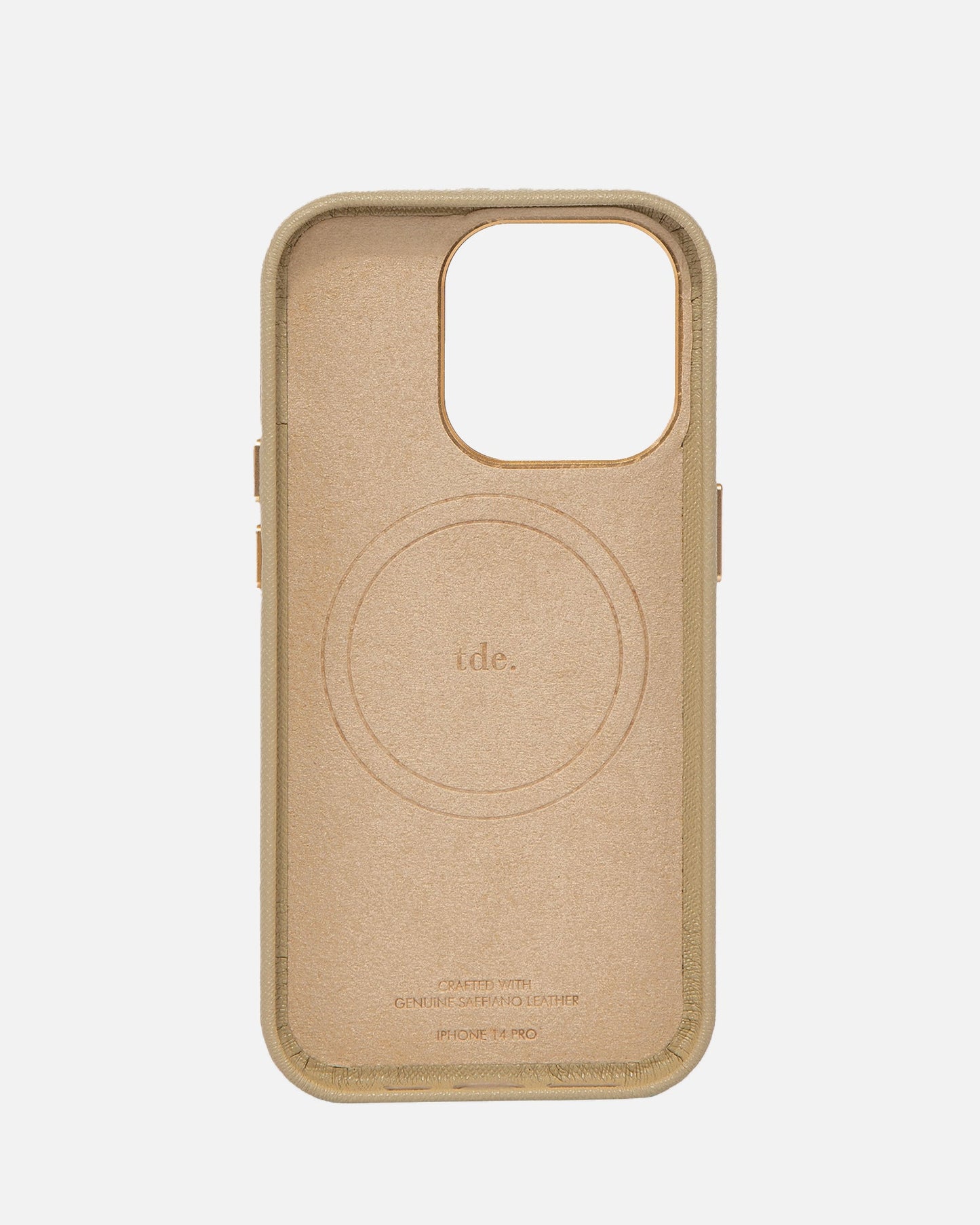 The Daily Edited iPhone 14 Pro Case (Praline)