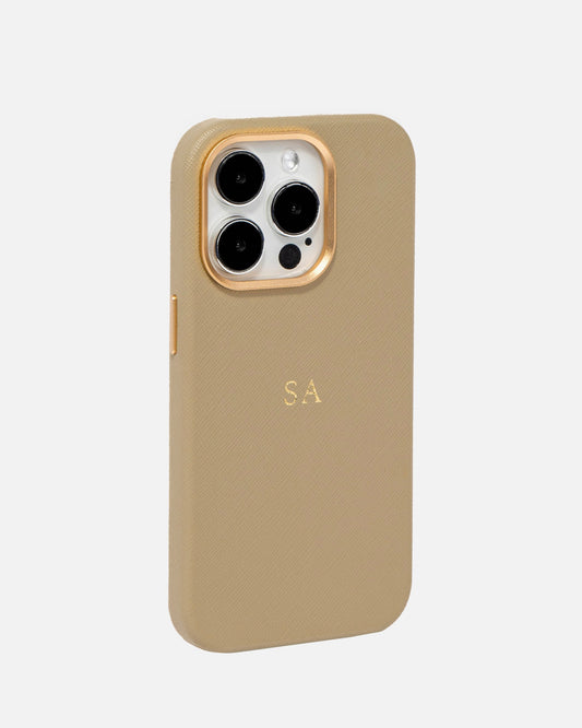 Image of Electronics Accessories. Productname: The Daily Edited iPhone 14 Pro Case Praline in Praline colour by brand - The Daily Edited