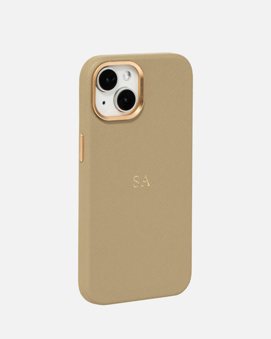Image of Electronics Accessories. Productname: The Daily Edited iPhone 14 Case Praline in Praline colour by brand - The Daily Edited