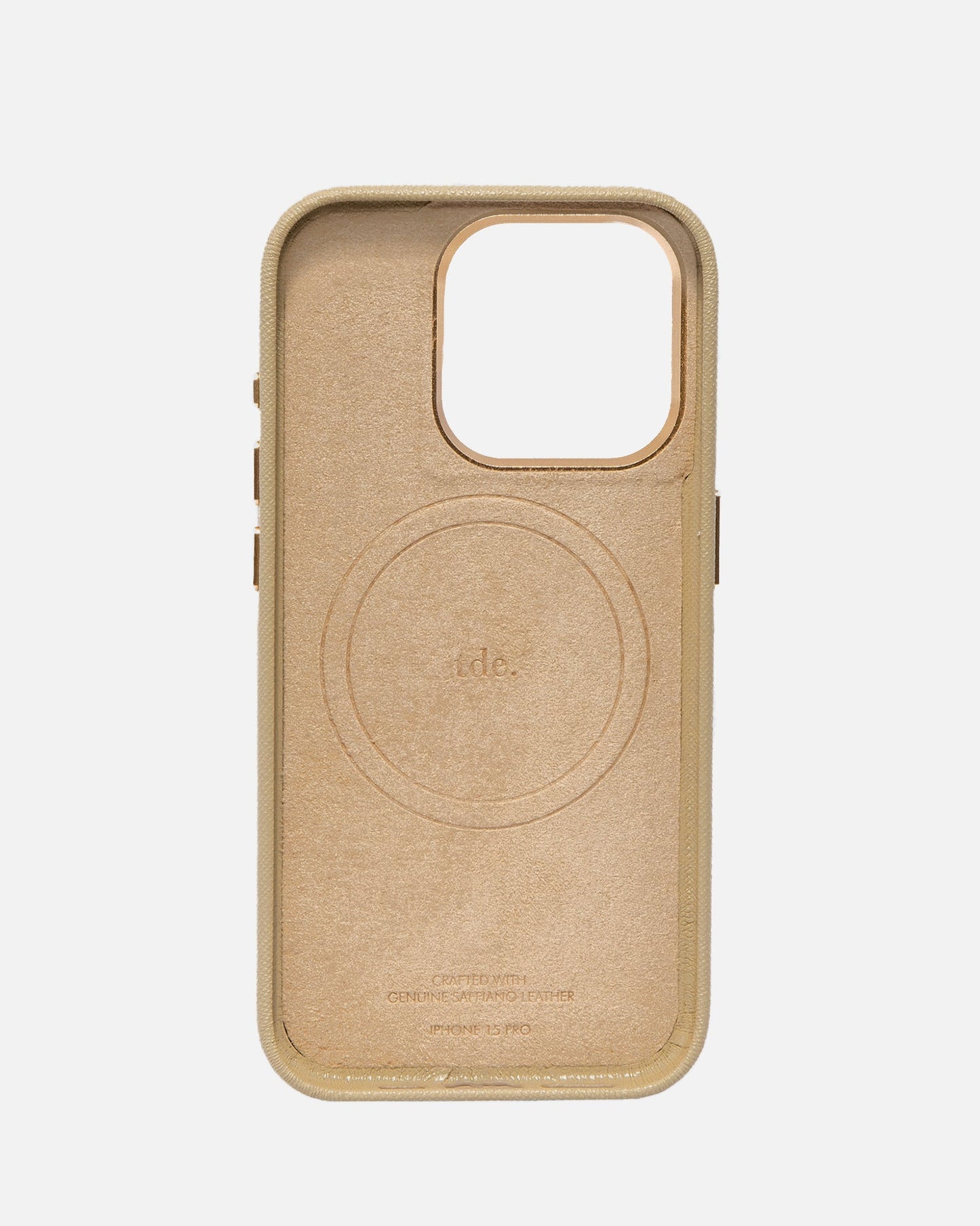The Daily Edited iPhone 15 Pro Case (Praline)