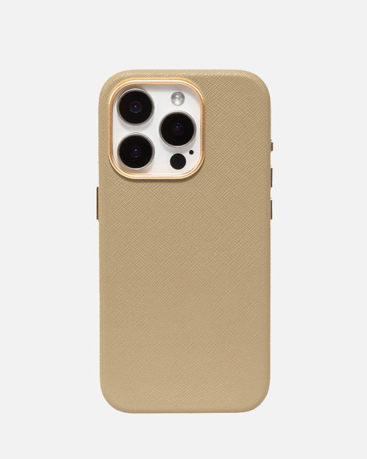 The Daily Edited iPhone 15 Pro Case (Praline)