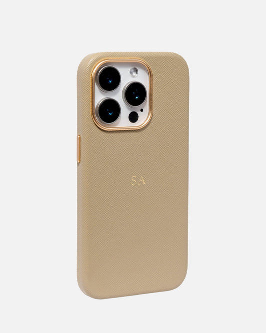 Image of Electronics Accessories. Productname: The Daily Edited iPhone 15 Pro Case Praline in Praline colour by brand - The Daily Edited