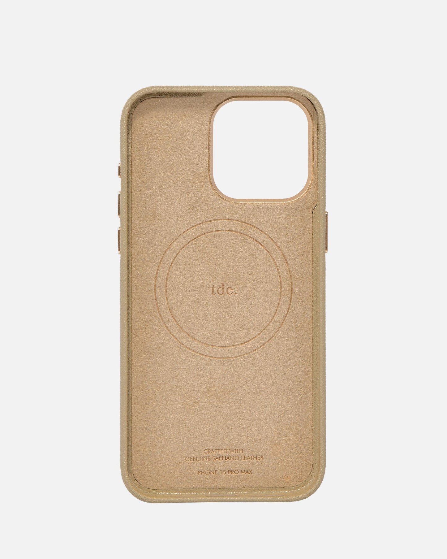 The Daily Edited iPhone 15 Pro Max Case (Praline)