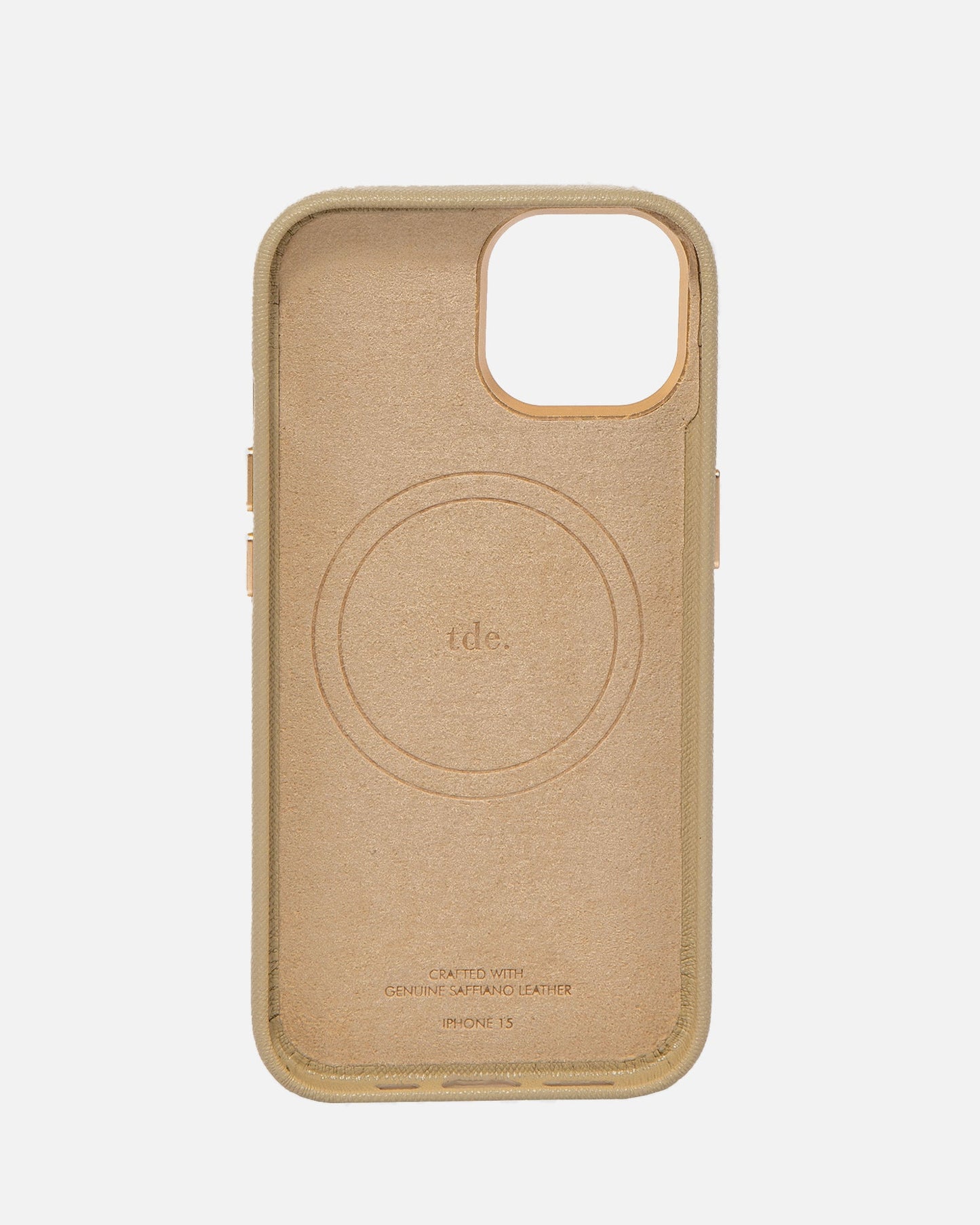 The Daily Edited iPhone 15 Case (Praline)