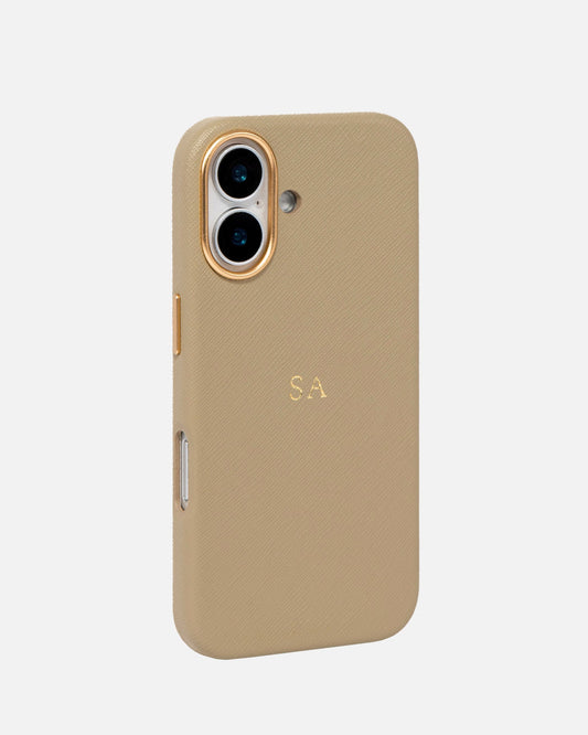 Image of Electronics Accessories. Productname: The Daily Edited iPhone 16 Case Praline in Praline colour by brand - The Daily Edited