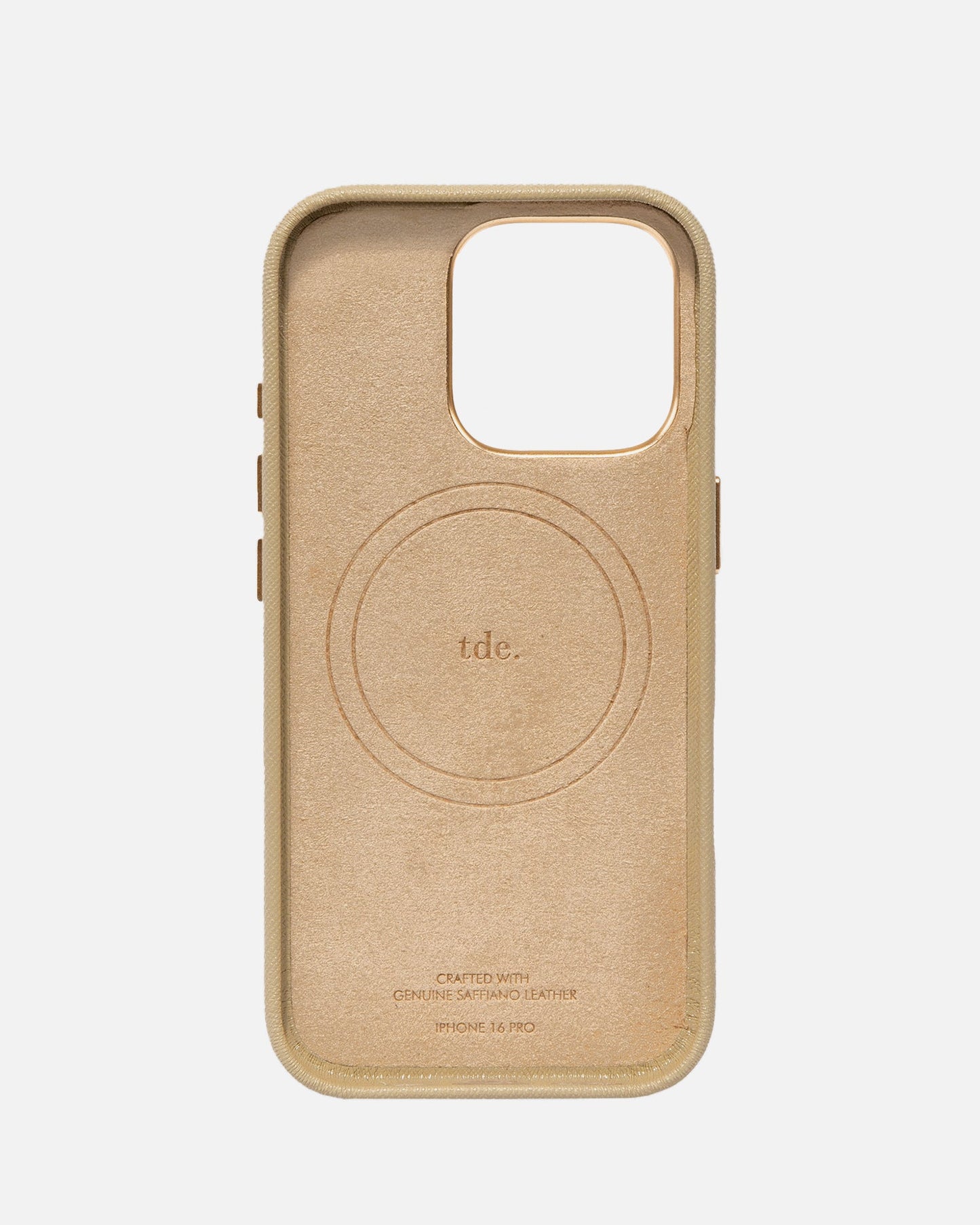 The Daily Edited iPhone 16 Pro Case (Praline)