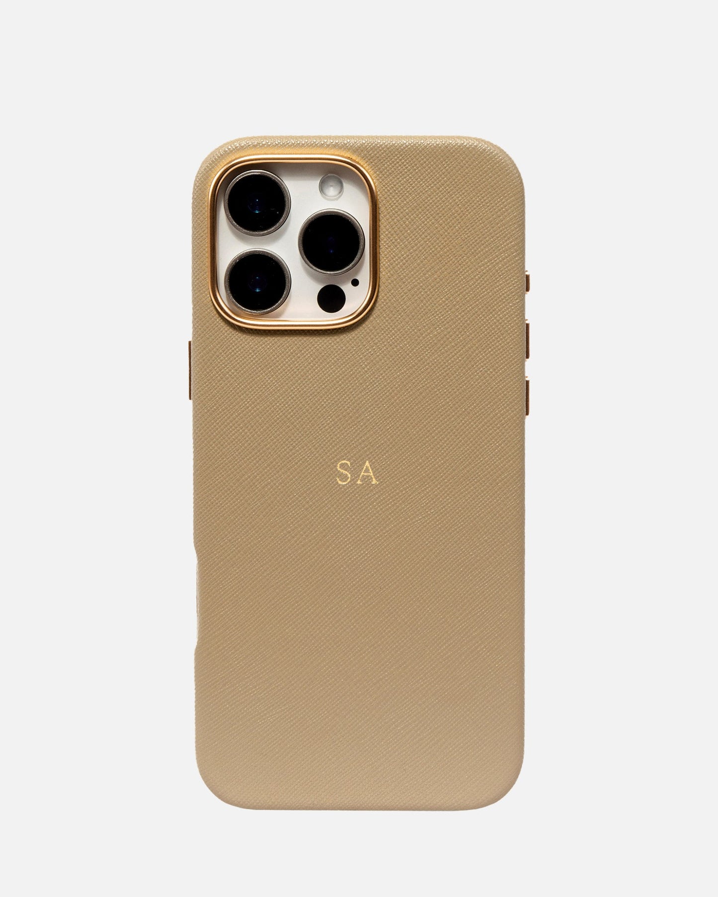 Image of Mobile Phone Cases. Product name - iPhone 16 Pro Max Case Praline in Praline colour by brand - The Daily Edited