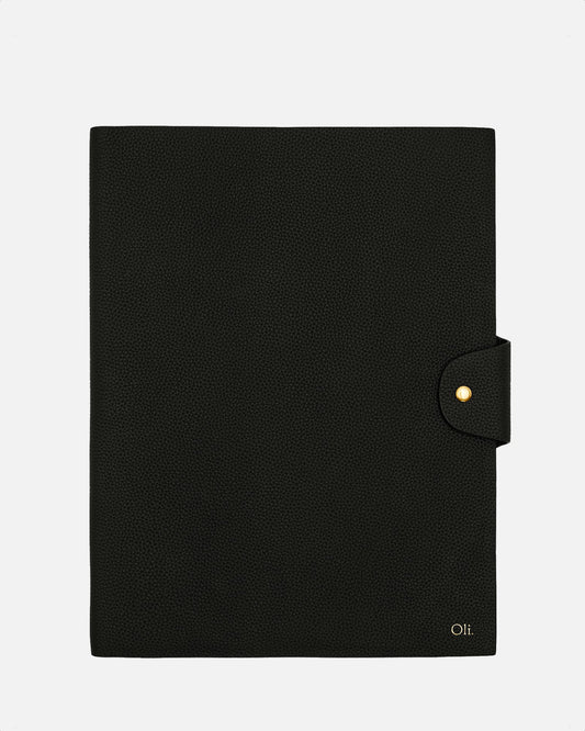 Image of Others. Productname: The Daily Edited Olivia A4 Compendium Black in Black colour by brand - The Daily Edited