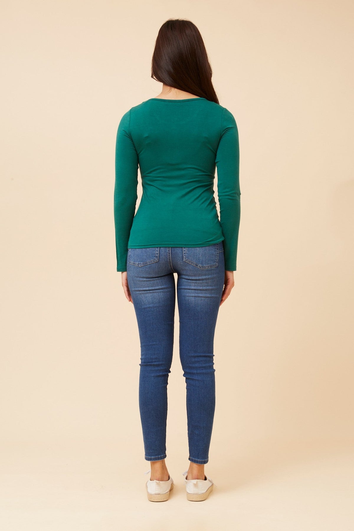 Caroline Morgan Australia HOLLY SOLID TOP (Emerald)