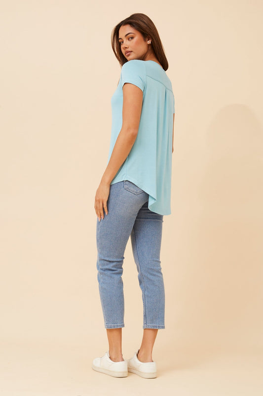 REGINA SOLID T-SHIRT (Black)