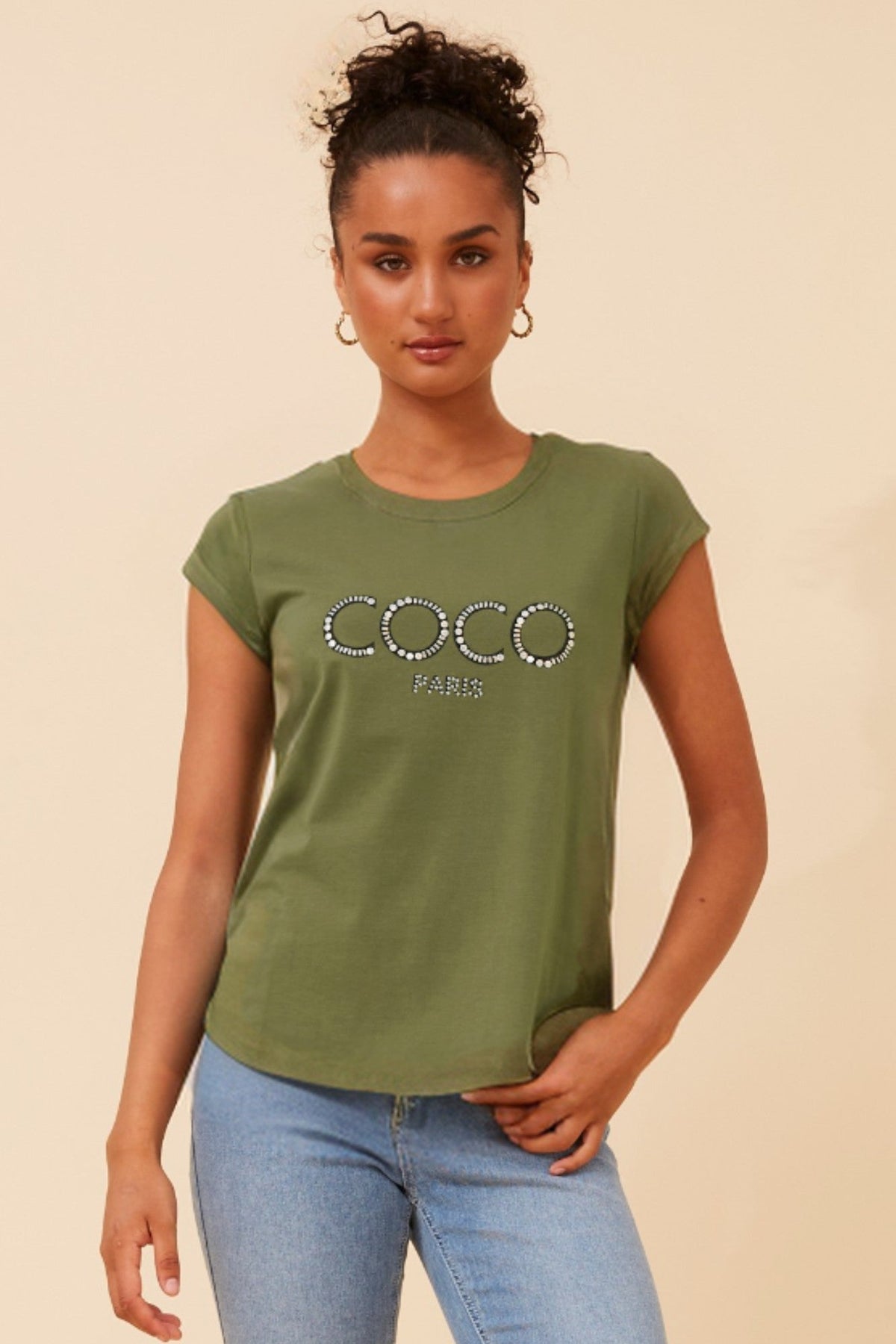 COCO GRAPHIC TEE (Black)