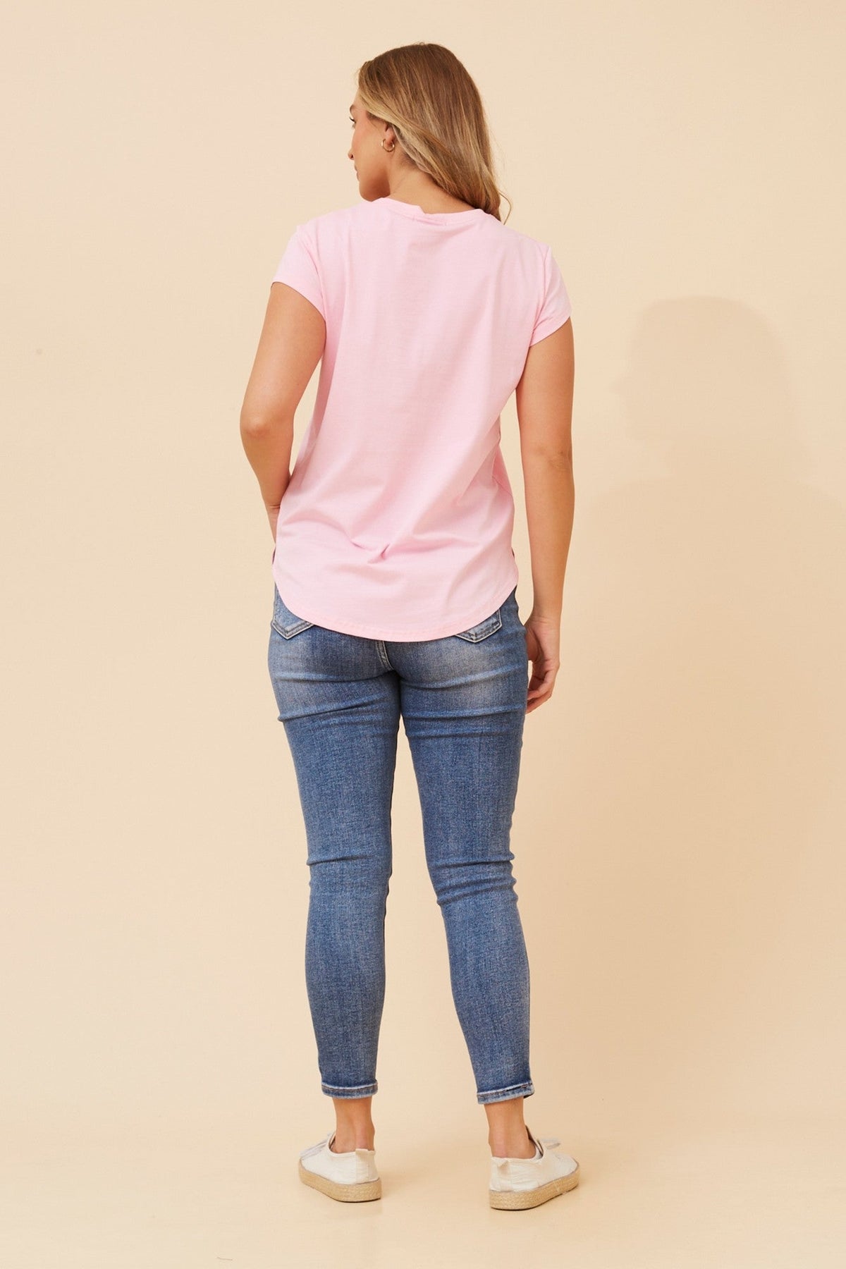 Caroline Morgan Australia COCO GRAPHIC TEE (Pink)