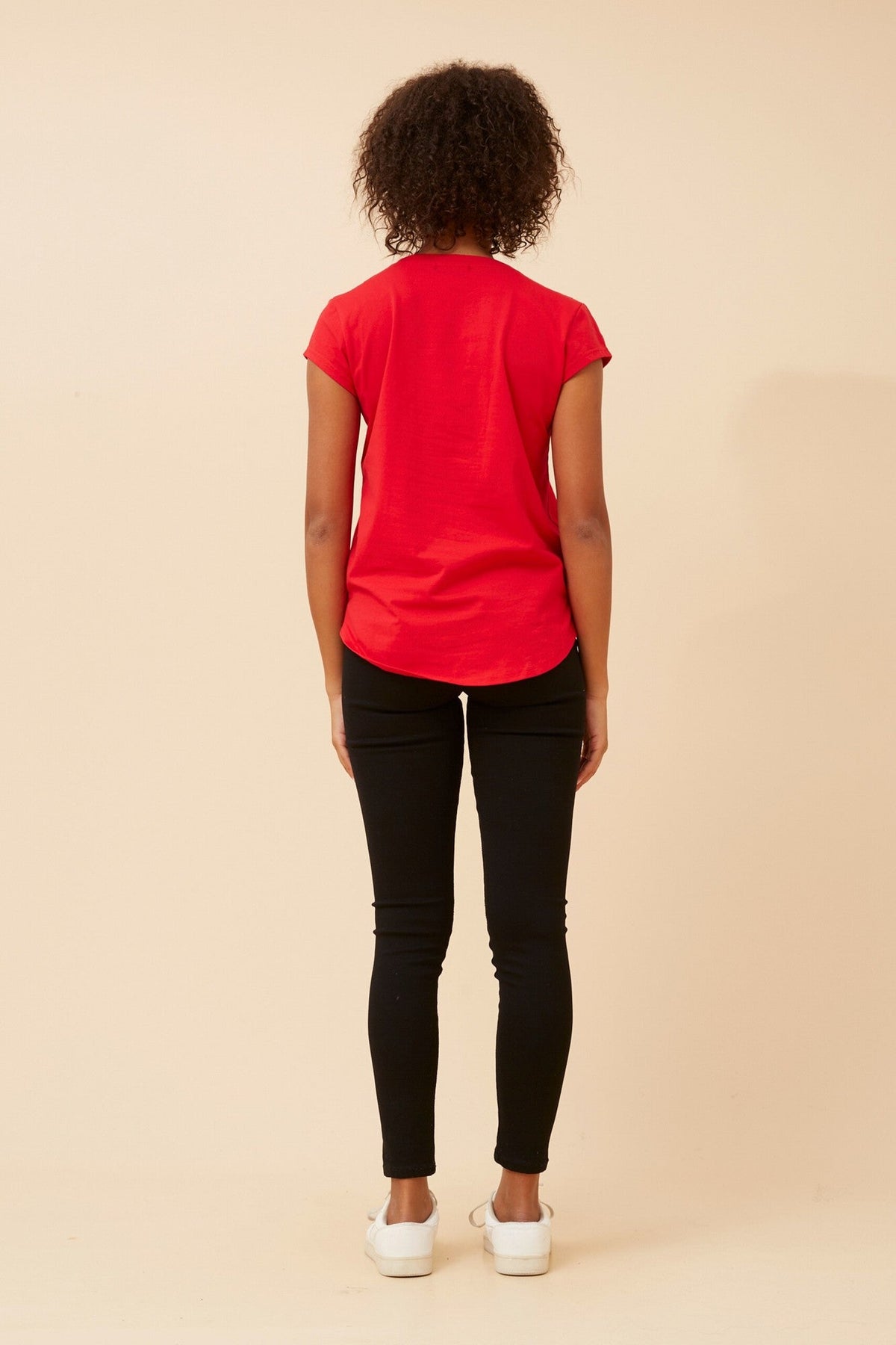 Caroline Morgan Australia COCO GRAPHIC TEE (Red)
