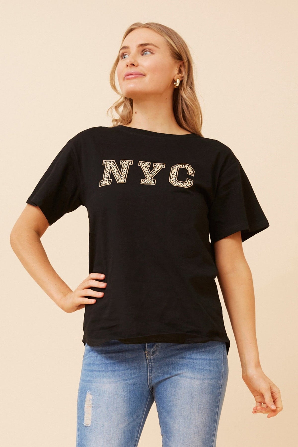 BINDI NYC GRAPHIC TEE (Black)