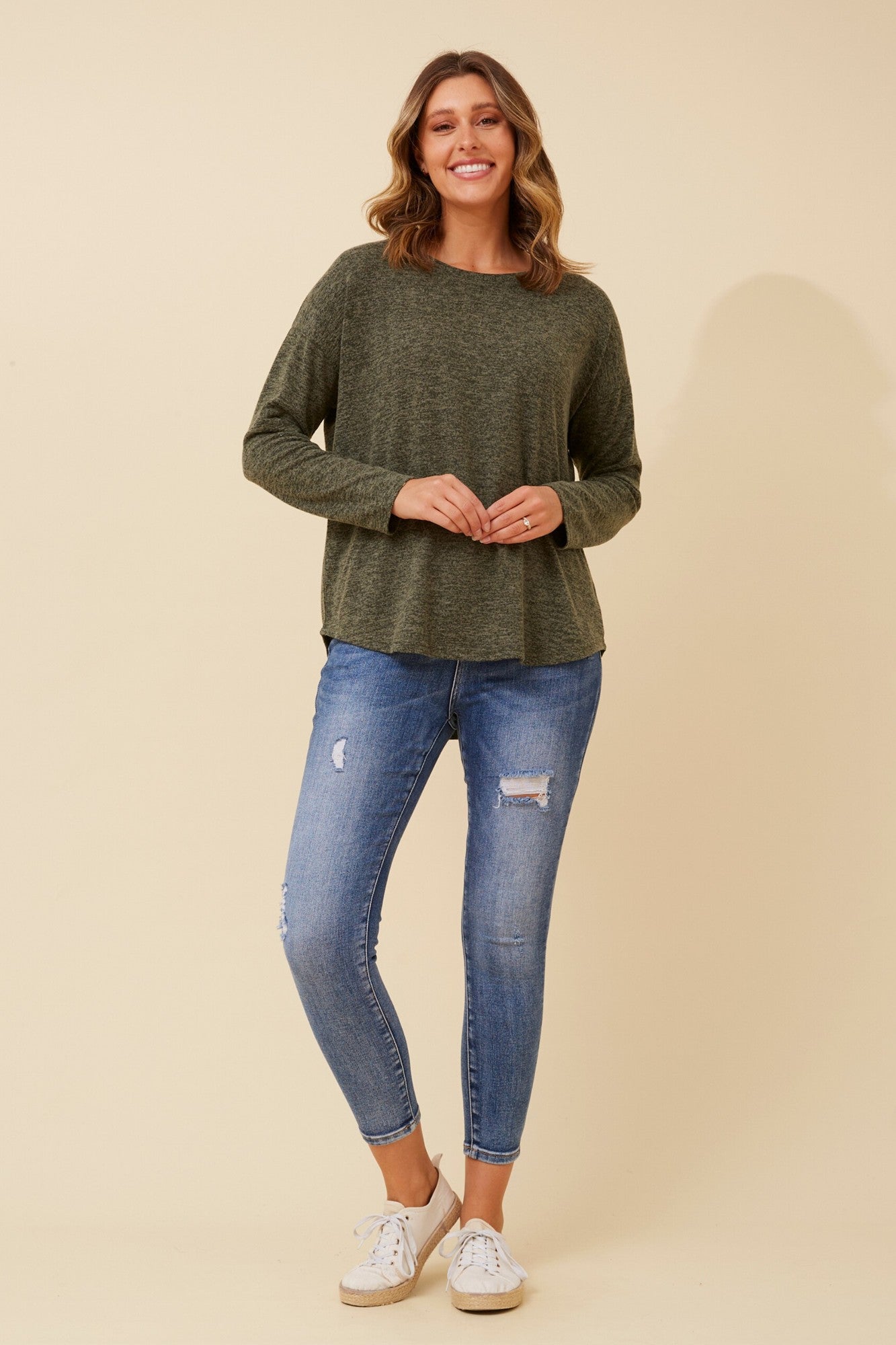 EVA SOLID TOP (Khaki)