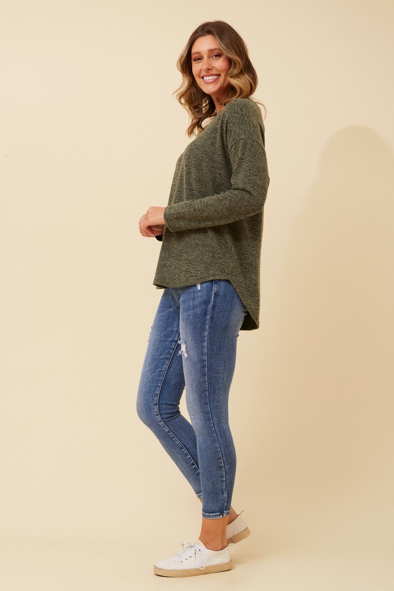 EVA SOLID TOP (Khaki)
