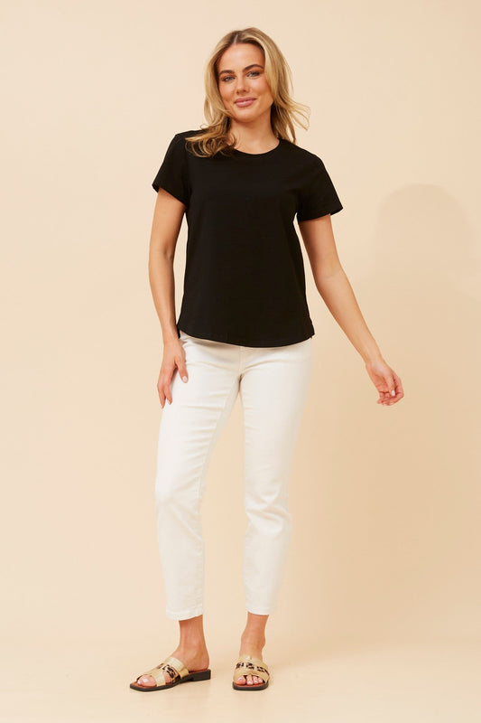 Caroline Morgan Australia BUNTY SOLID T-SHIRT (Black)