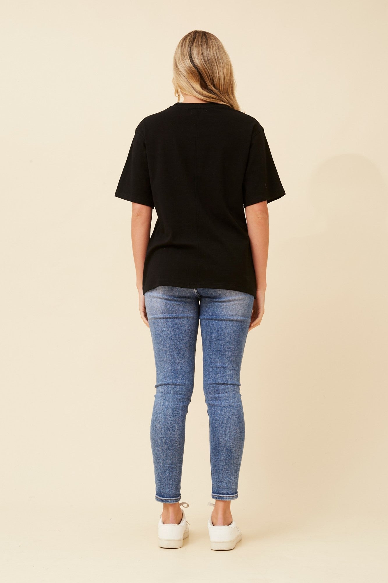 MALIA FC PRINT T-SHIRT (Black)
