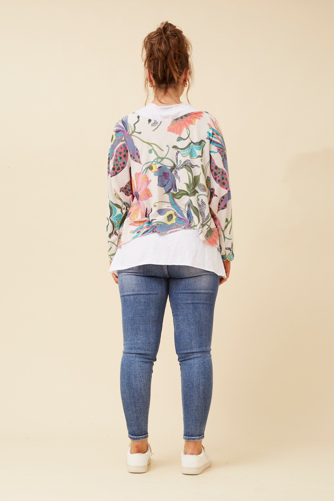 MELIKA FLORAL TOP (Ivory)