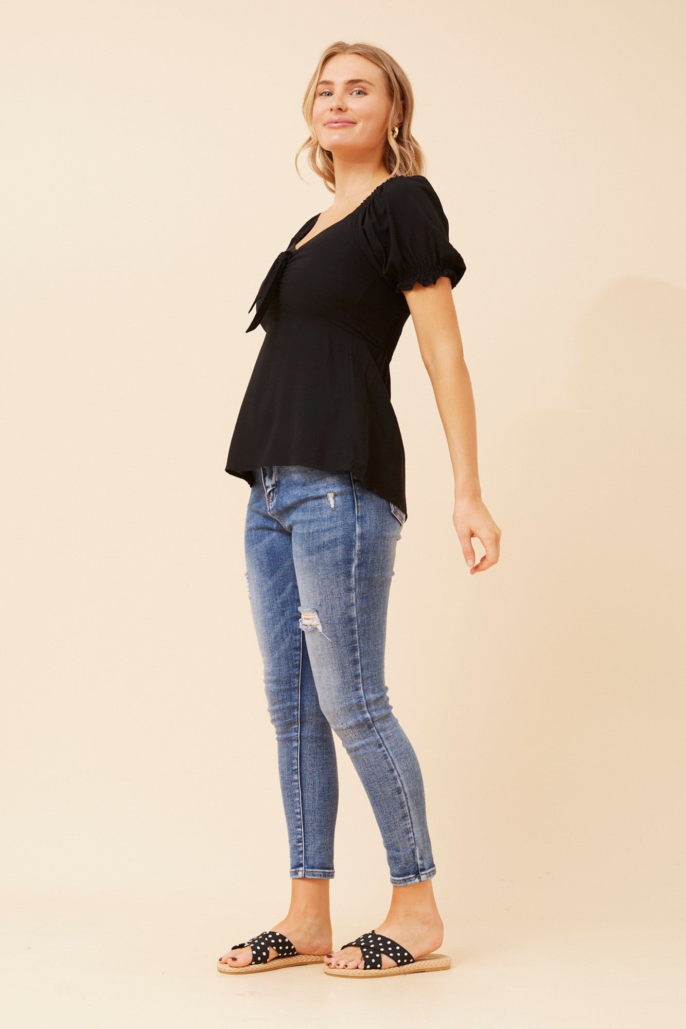 ZAIA SOLID TOP (Black)
