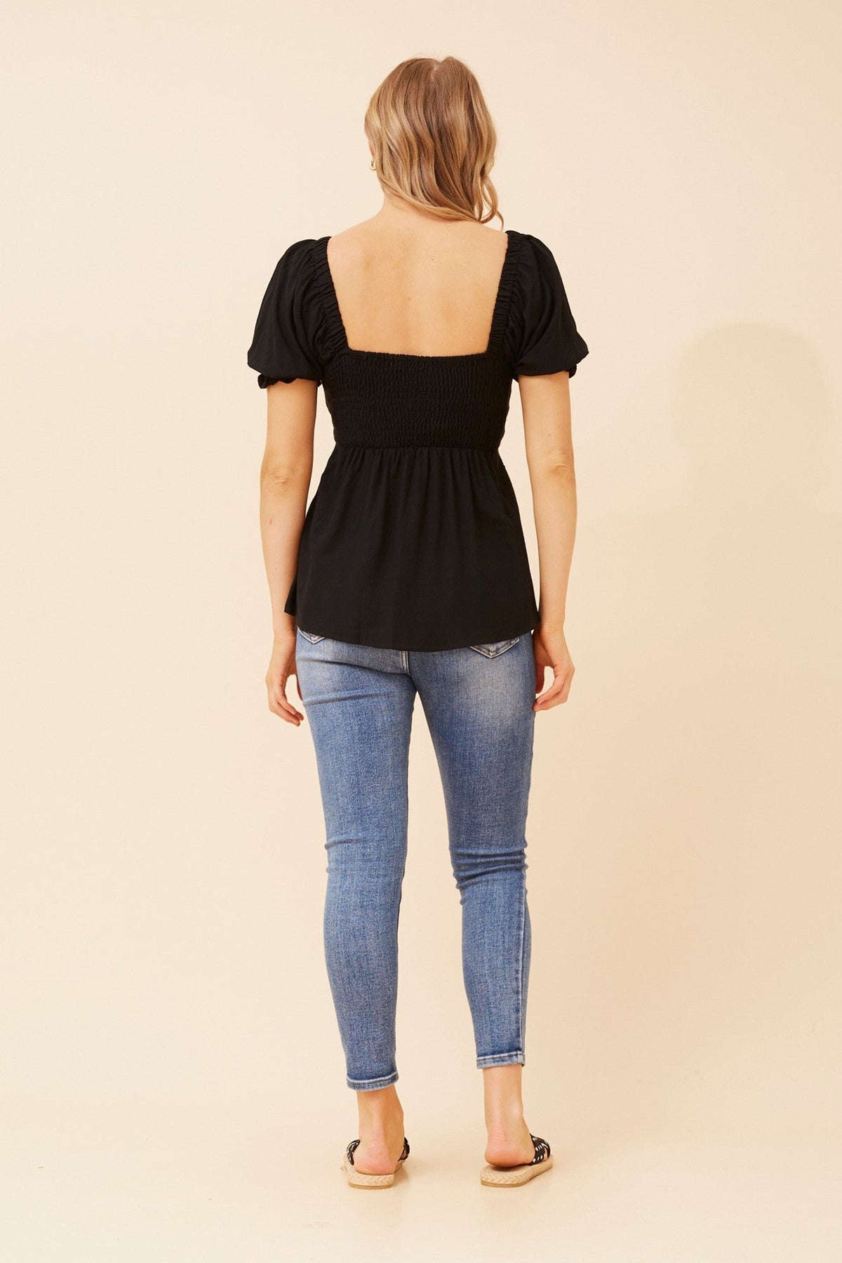 ZAIA SOLID TOP (Black)
