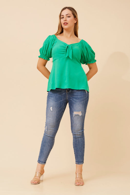 Caroline Morgan Australia ZAIA SOLID TOP (Jade)
