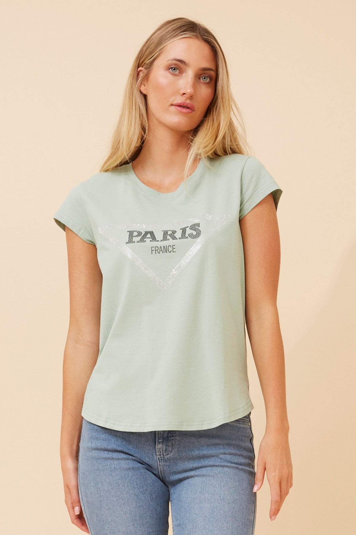 COCO EMBELLISHED T-SHIRT (Mint)