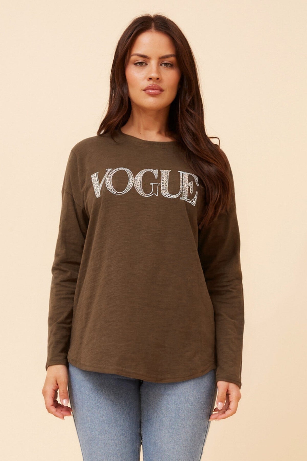 EVA VOGUE TOP (Chocolate)
