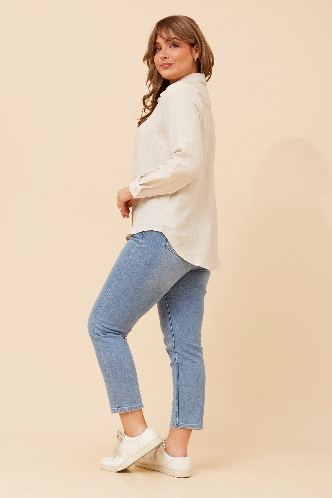 JARRAH SOLID SHIRT (Chocolate)