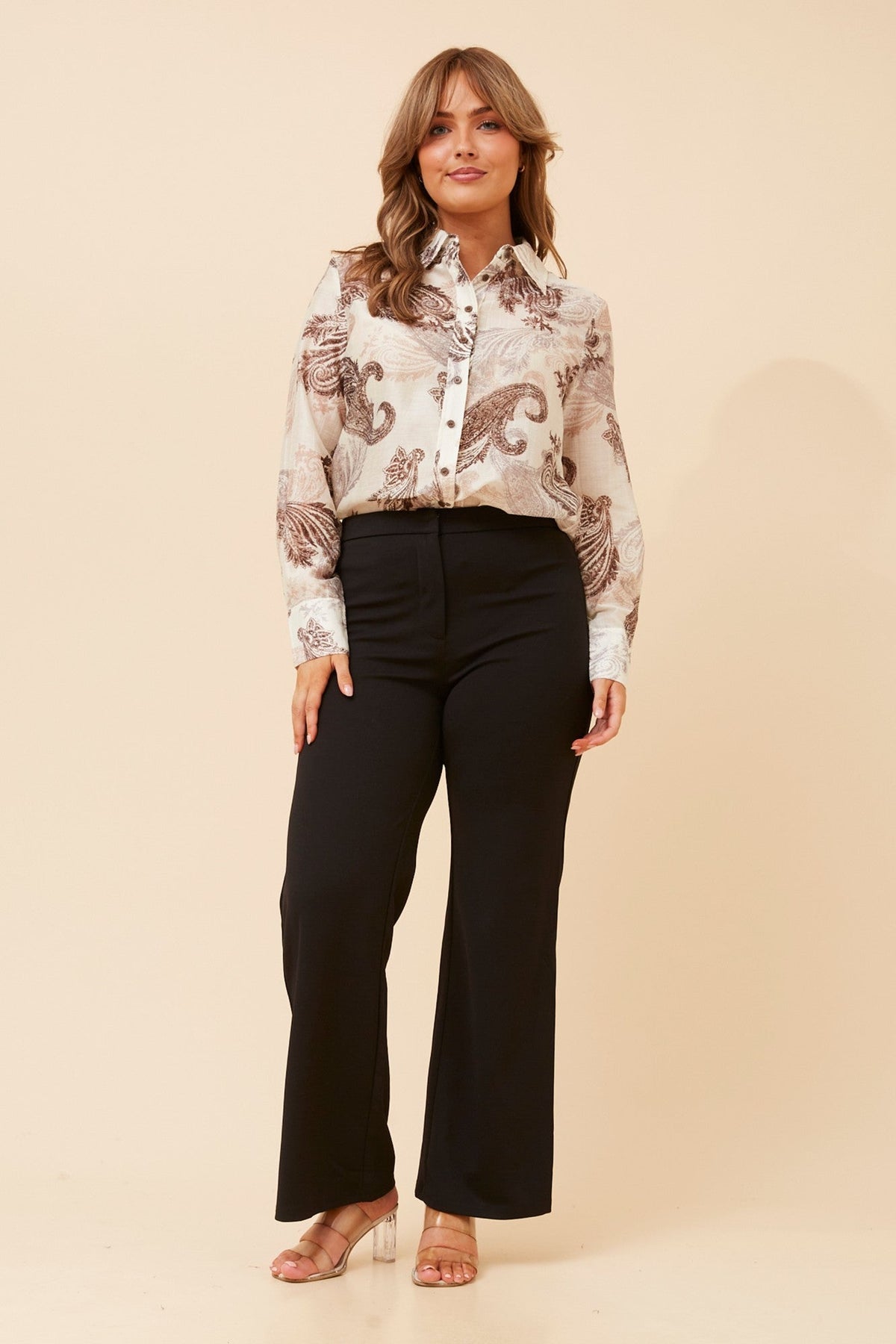 RAYAN PAISLEY PRINT SHIRT (Multi Cream)