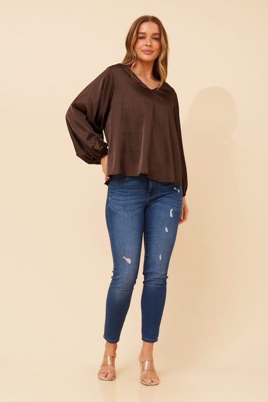 FRANKLYN SOLID TOP (Chocolate)