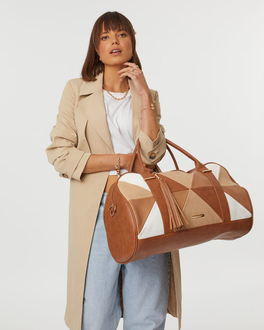 Image of Bags. Productname: Colette Tan Indie Weekender Bag in Tan colour by brand - Colette
