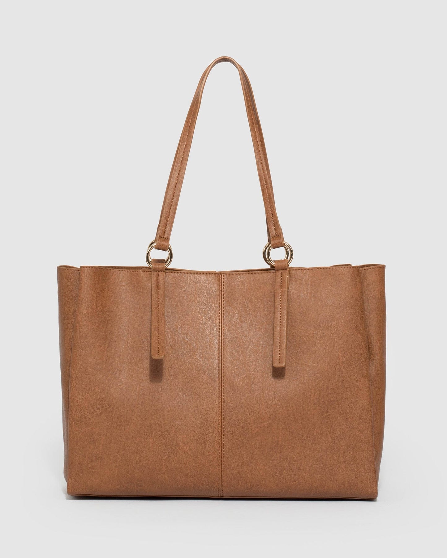 Colette by Colette Hayman Stacey Ring Tote Bag (Tan)