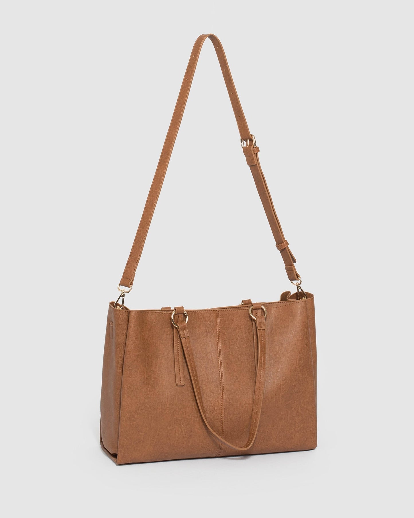 Colette by Colette Hayman Stacey Ring Tote Bag (Tan)
