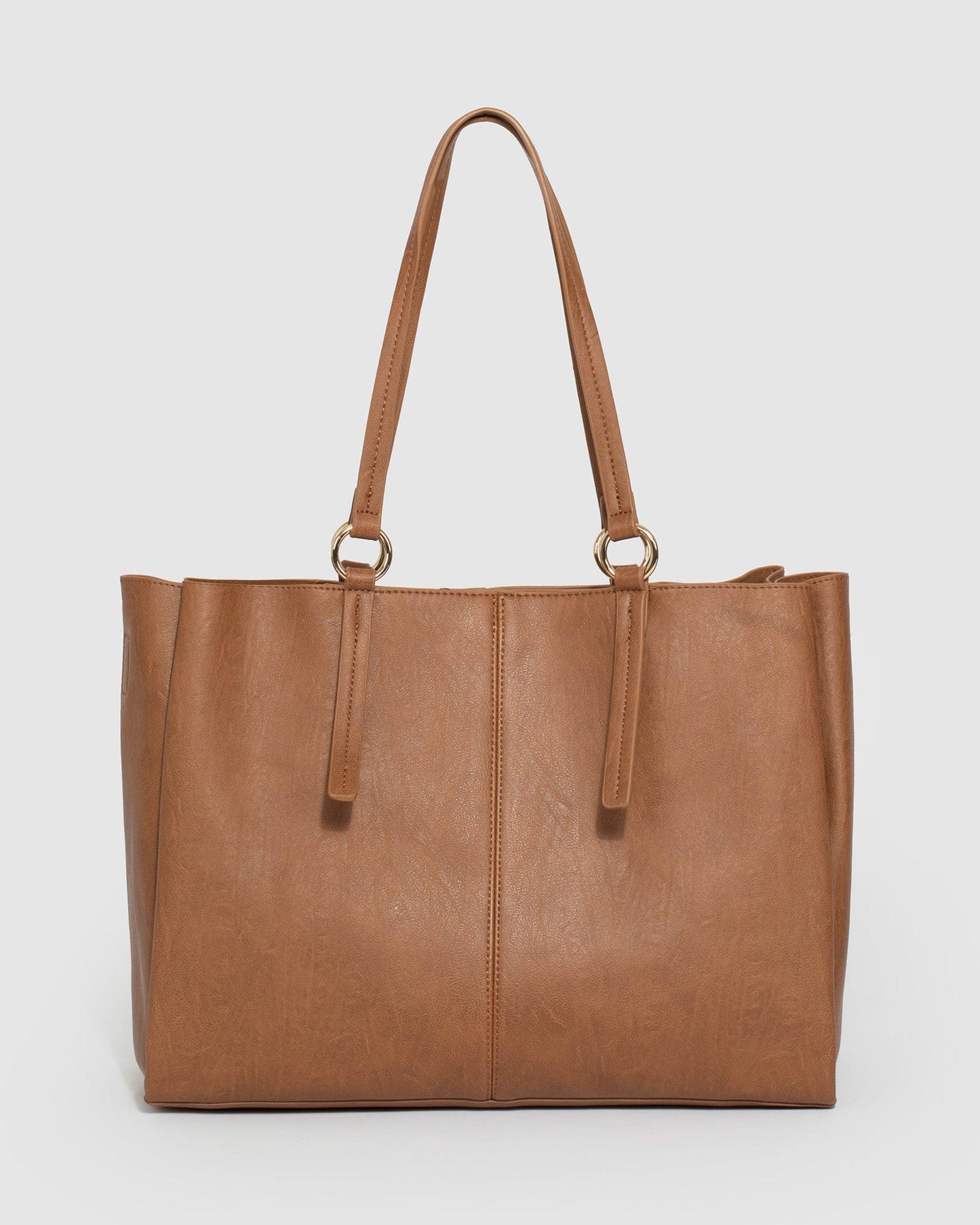 Colette by Colette Hayman Stacey Ring Tote Bag (Tan)