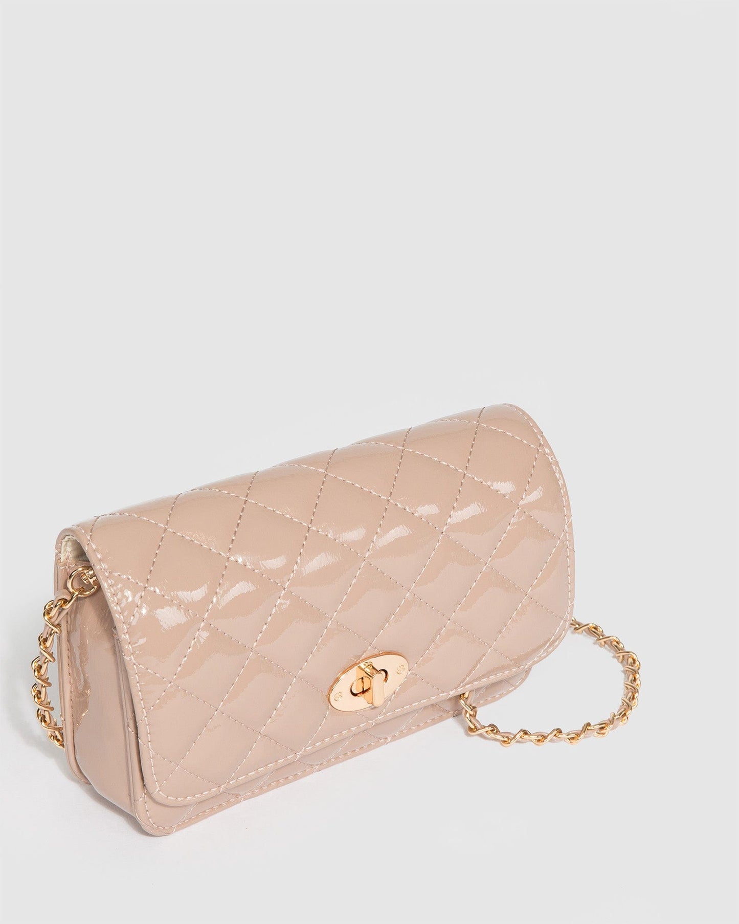 Colette by Colette Hayman Eboni Quilted Crossbody Bag (Taupe)