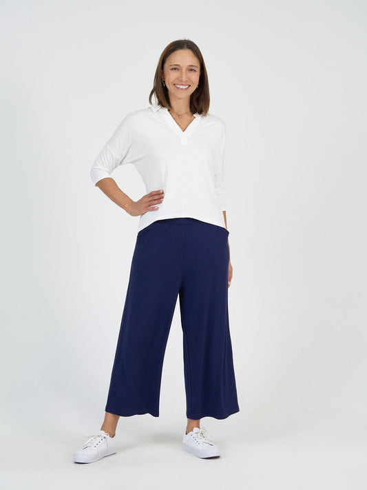 Image of a model wearing Pants. Product name - The Garden Party Set in Default Title colour by brand - Lou Lou