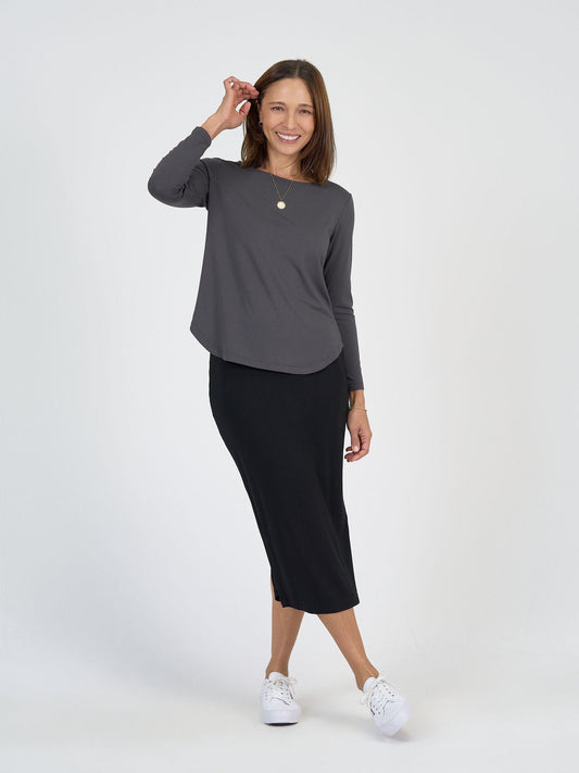 Image of a model wearing Skirts. Product name - The Winter Sun Set in Default Title colour by brand - Lou Lou