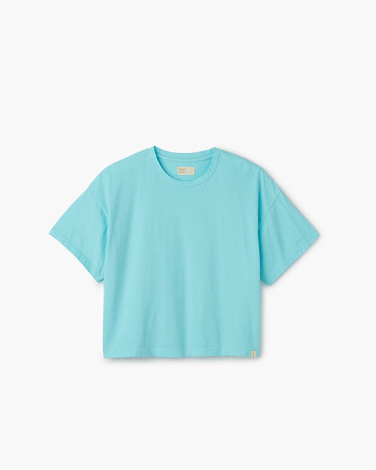 Core Boxy Tee (Sky Blue)
