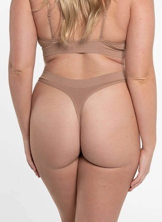 CHEEKY G STRING - CHESTNUT