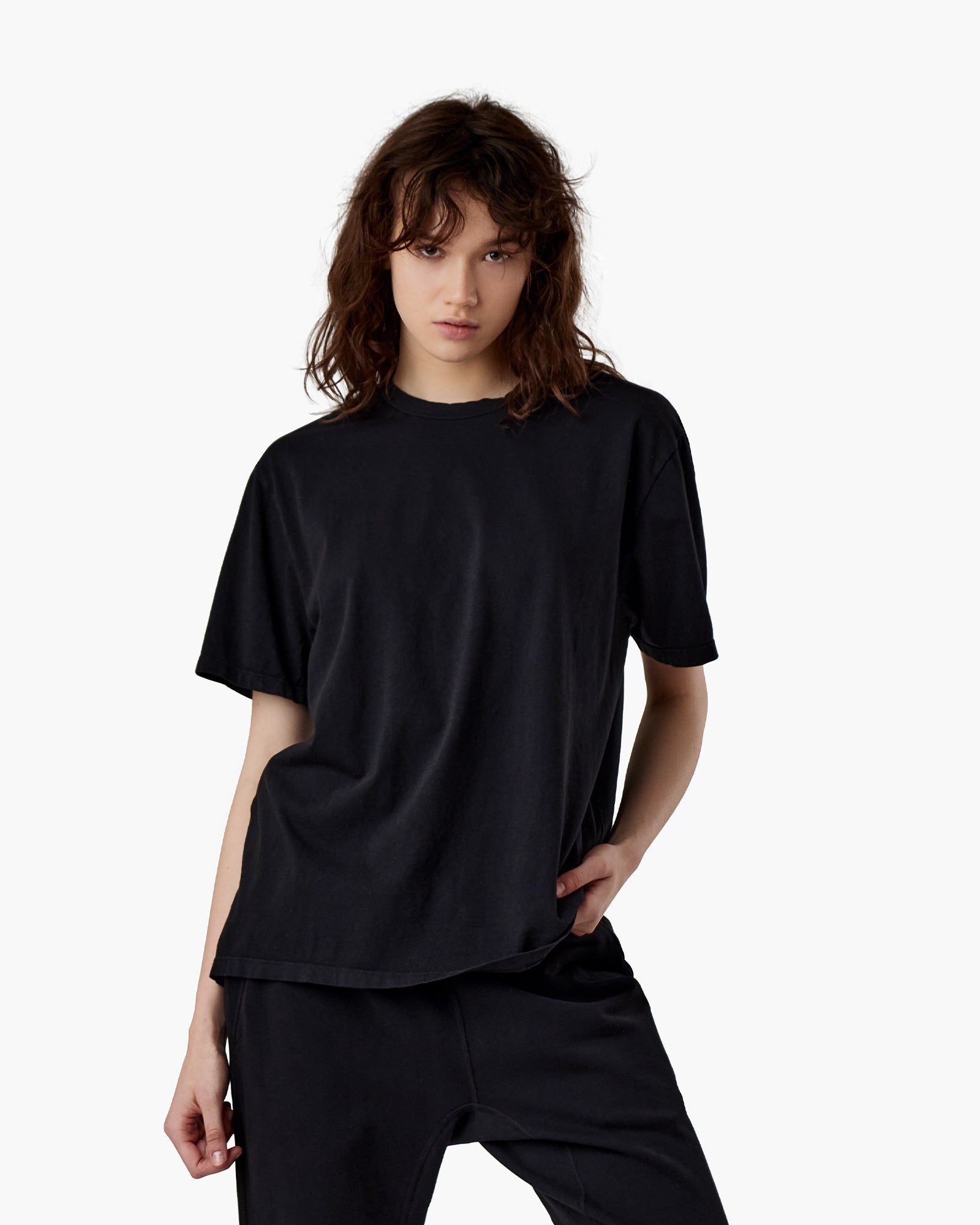 Image of T-Shirts. Productname: Core Classic Tee Black in Black colour by brand - TKEES