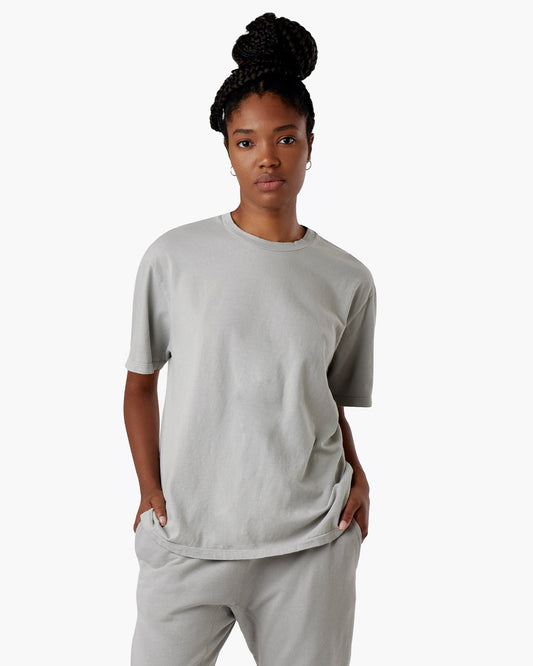Image of T-Shirts. Productname: Core Classic Tee Dove in Dove colour by brand - TKEES