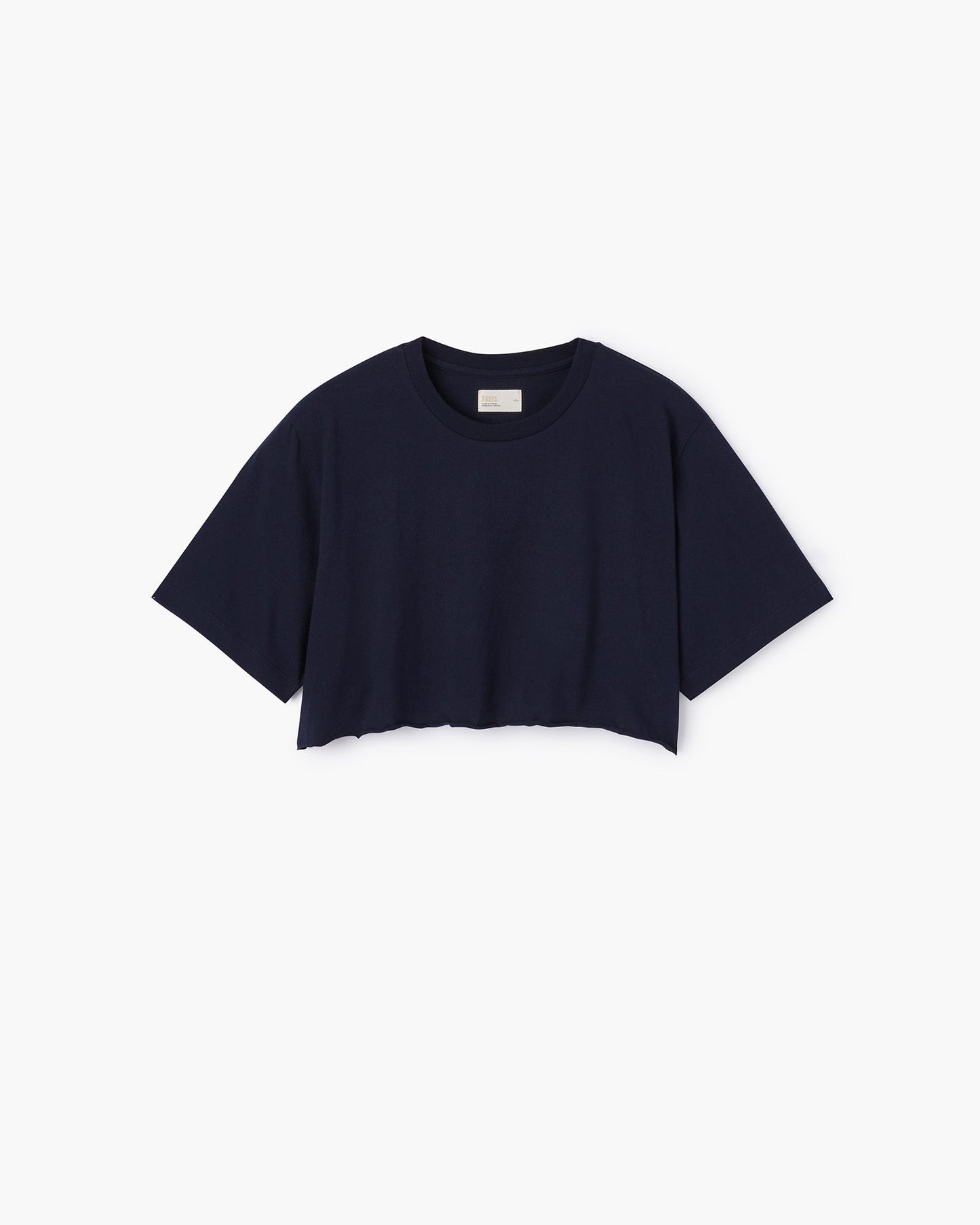 Cropped Tee (Midnight Navy)