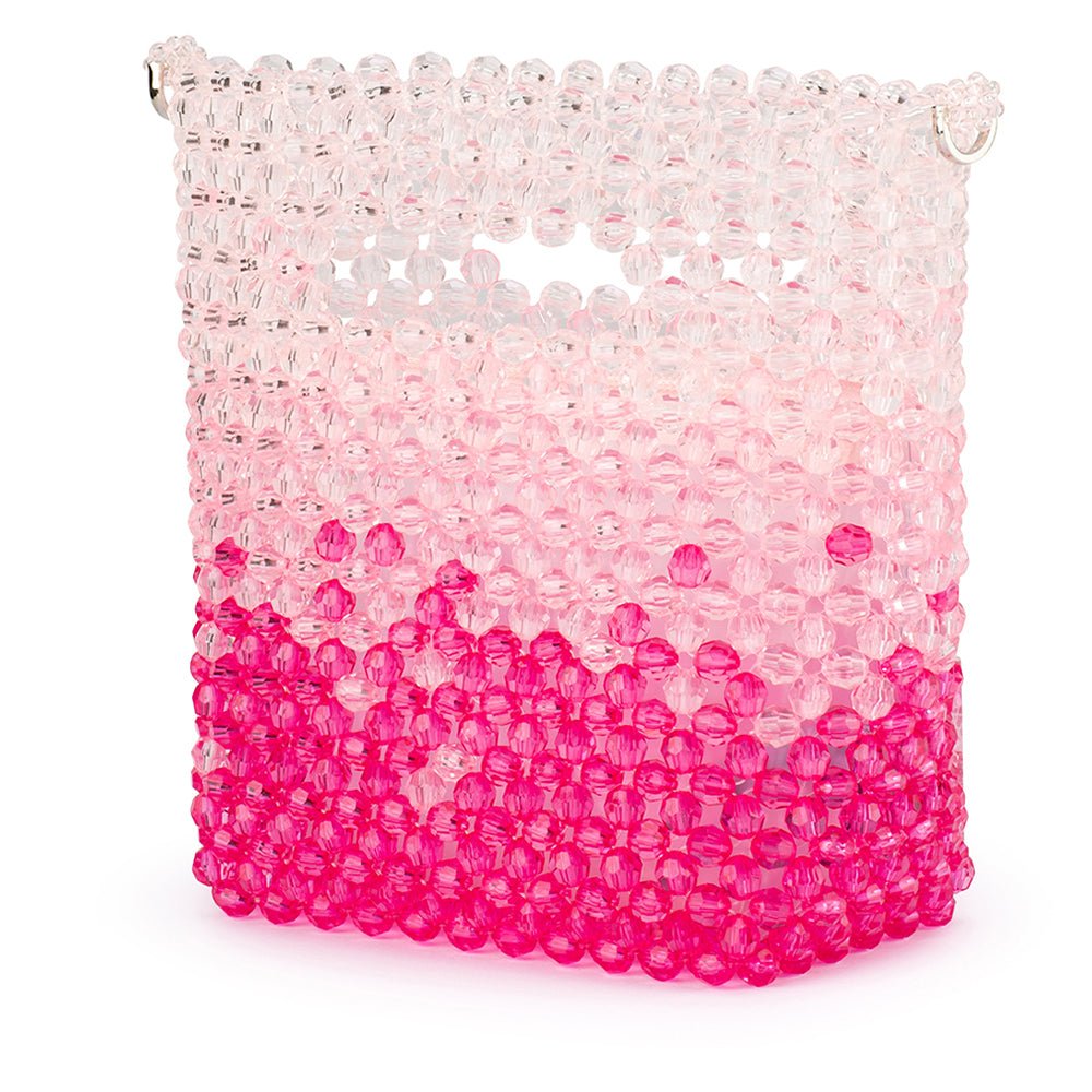 Olga Berg TILDA Beaded Grab Bag (Pink)