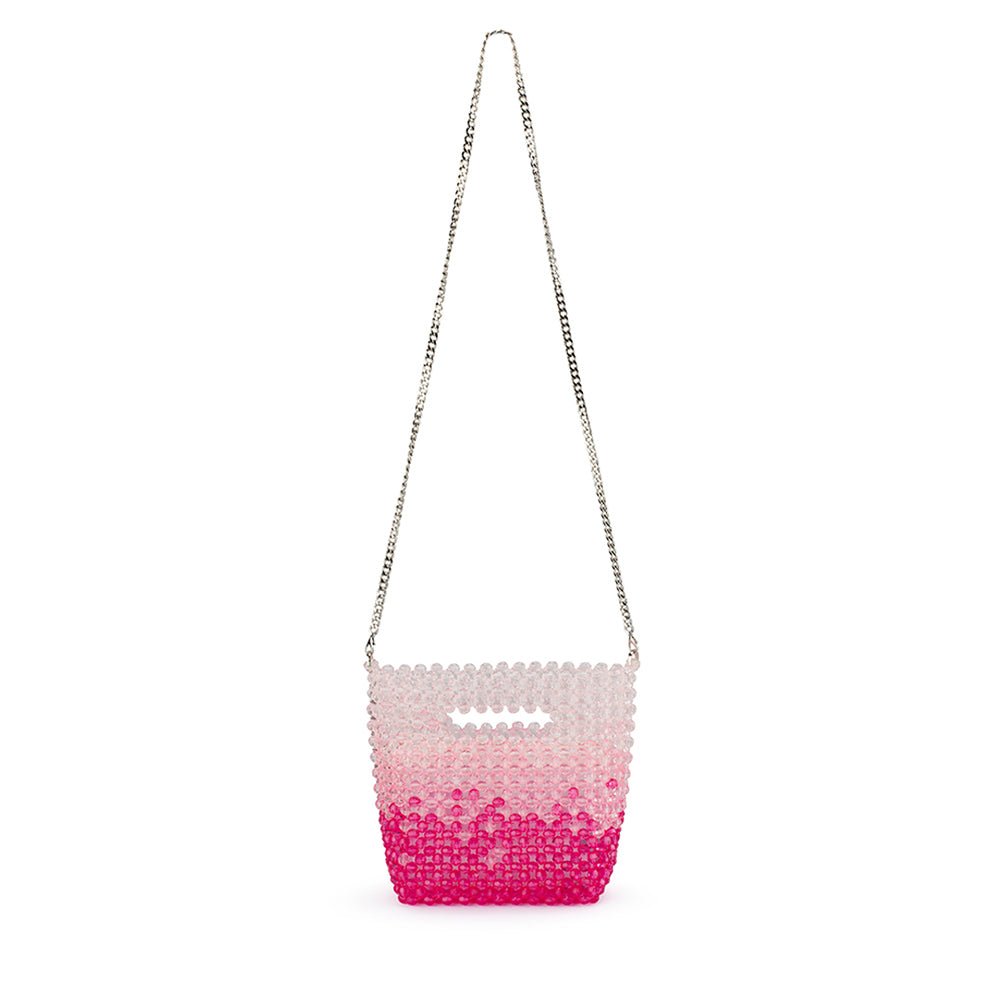 Olga Berg TILDA Beaded Grab Bag (Pink)