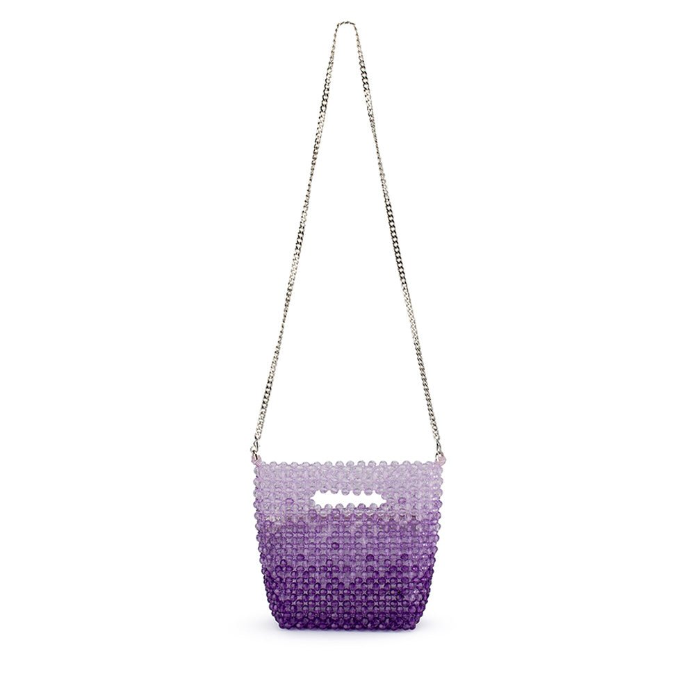 Olga Berg TILDA Beaded Grab Bag (Lilac)