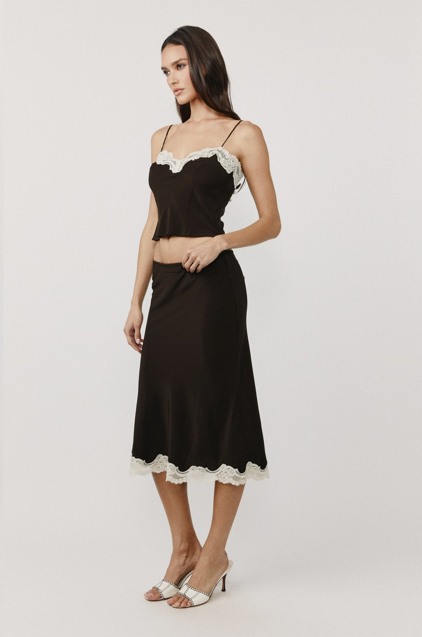 Tilly Skirt (Chocolate)