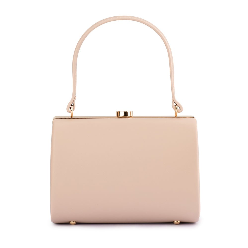 Olga Berg TONIA Top Handle Bag (Blush)